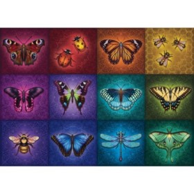 Ravensburger - Puzzle insecte cu aripi 1000 piese design nou Ravensburger - 1